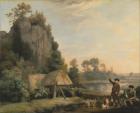 Прикрепленное изображение: George_Stubbs - Two_Gentlemen_Going_a_Shooting with_a_View_of_Creswell_Crags.jpg