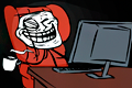 Прикрепленное изображение: Rage Smile - Trollface on Workplace.png